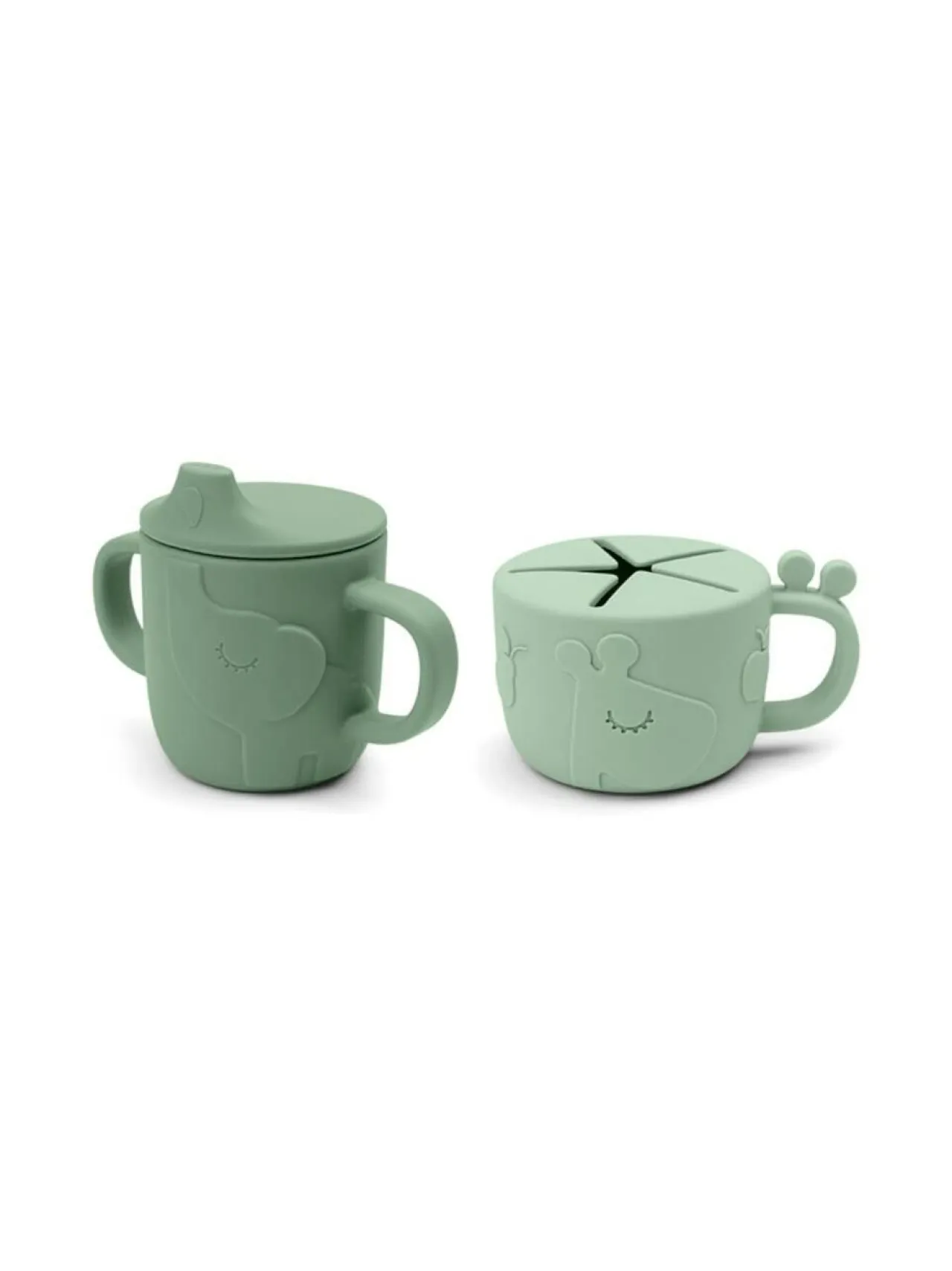 Done by Deer Peekaboo spout/snack cup^ Lasten Ruokailu