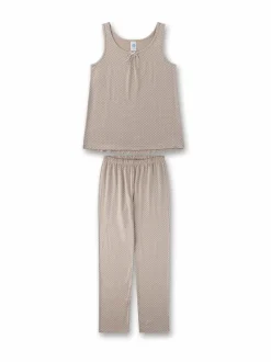 Yöasut & Kylpytakit<Sanetta Dot-pyjama 18113 STONE