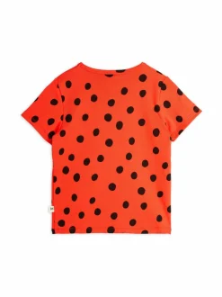 T-Paidat|T-Paidat<Mini Rodini Dots T-paita 042 RED