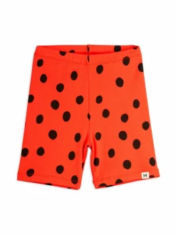 Shortsit|Shortsit<Mini Rodini Dots-pyöräilyshortsit 142 RED