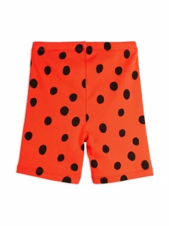 Shortsit|Shortsit<Mini Rodini Dots-pyöräilyshortsit 142 RED