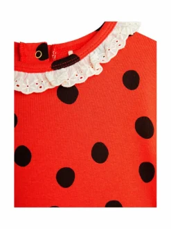Mekot & Hameet<Mini Rodini Dots-trikoomekko 042 RED