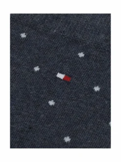 Sukat<Tommy Hilfiger Dot-sukat 2-pack 003 JEANS