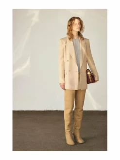 Bleiserit & Jakut<Stella McCartney Double Breasted -takki 2600 SAND