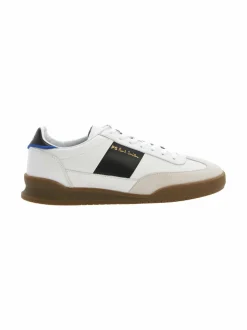 Urheilujalkineet<PS Paul Smith Dover-tennarit 01 WHITE BLACK SIDE PANEL