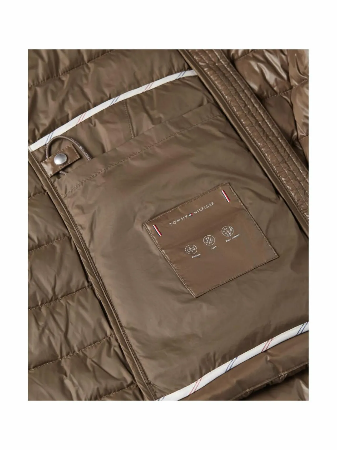 Takit<Tommy Hilfiger Down Mock -ulkoiluliivi GTO HOT COCO