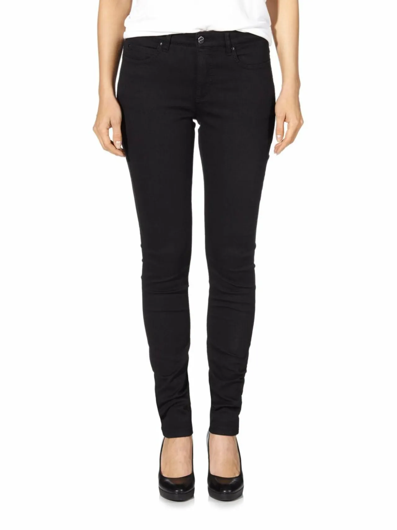 Farkut<Mac Jeans Dream Skinny -farkut MUSTA