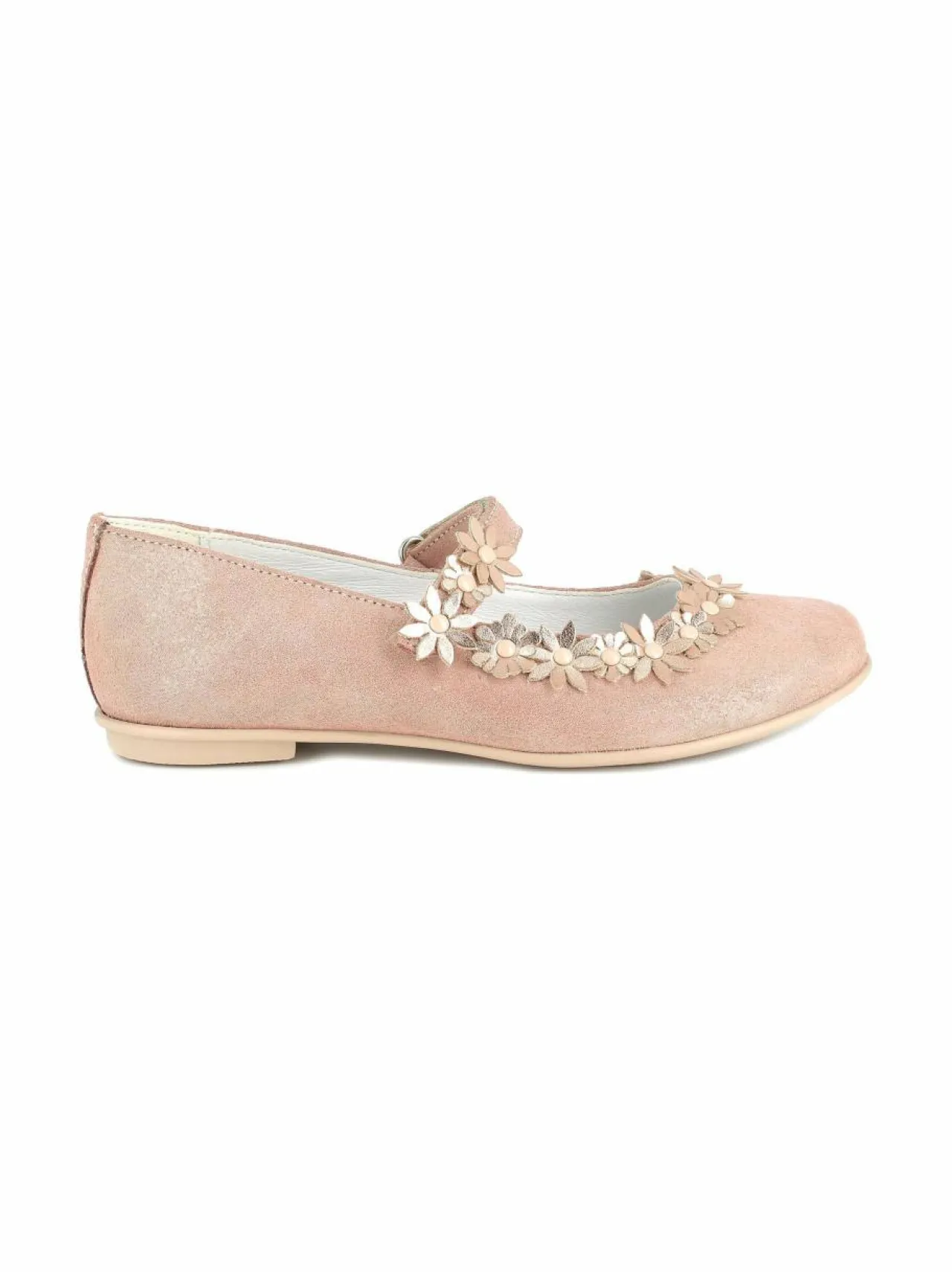 Ballerinat & Juhlakengät<Primigi Dressy-nahkaballerinat OLD PINK