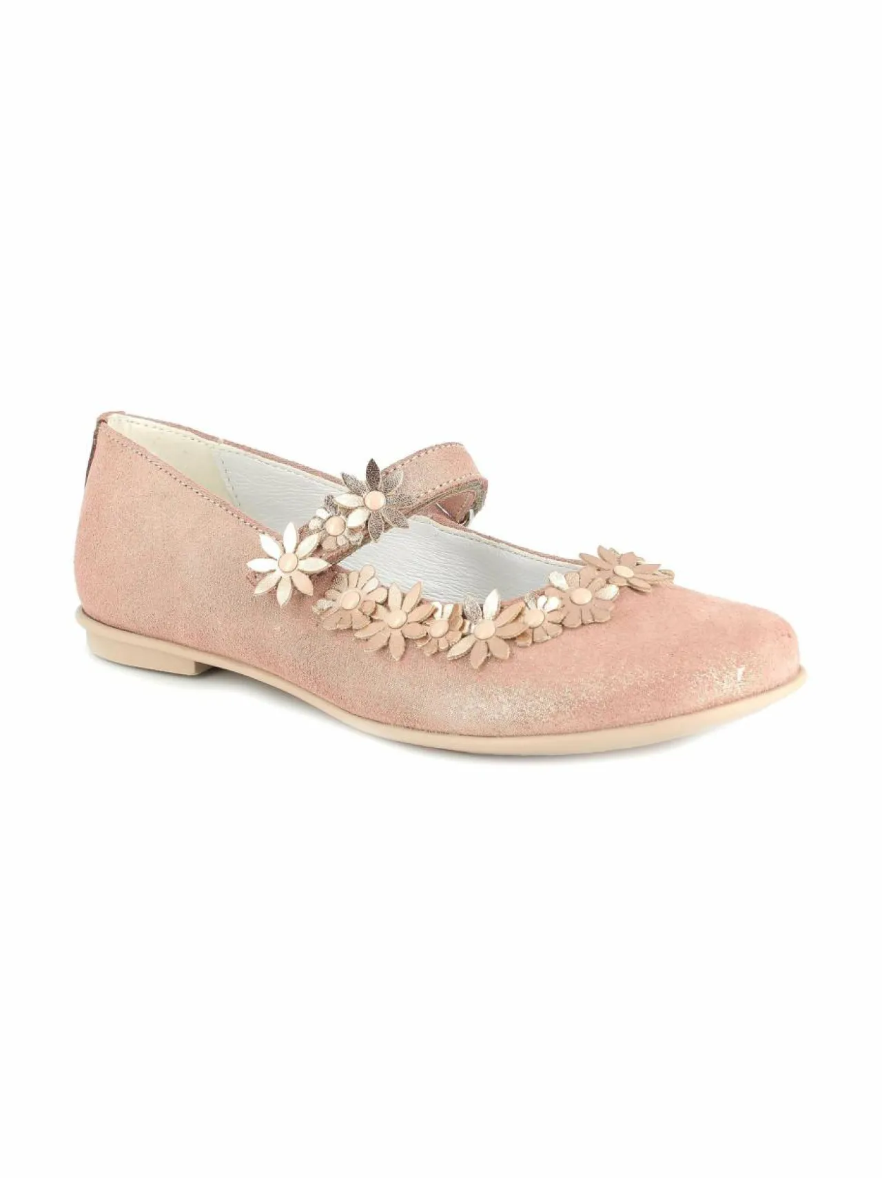 Ballerinat & Juhlakengät<Primigi Dressy-nahkaballerinat OLD PINK