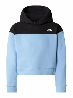 Colleget & Hupparit<The North Face Drew Peak Crop -collegehuppari NFTOJ STEEL BLUE/TNF BLACK