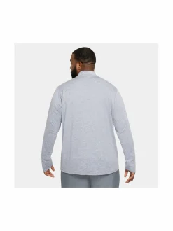 Paidat, Hupparit & Colleget<Nike Dri-FIT 1/2-zip -treenipaita 084 SMOKE GREY/GREY FOG/REFLECTIVE SILV