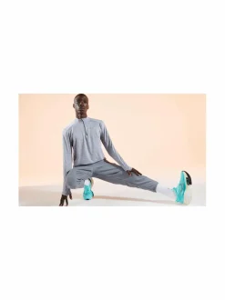 Paidat, Hupparit & Colleget<Nike Dri-FIT 1/2-zip -treenipaita 084 SMOKE GREY/GREY FOG/REFLECTIVE SILV