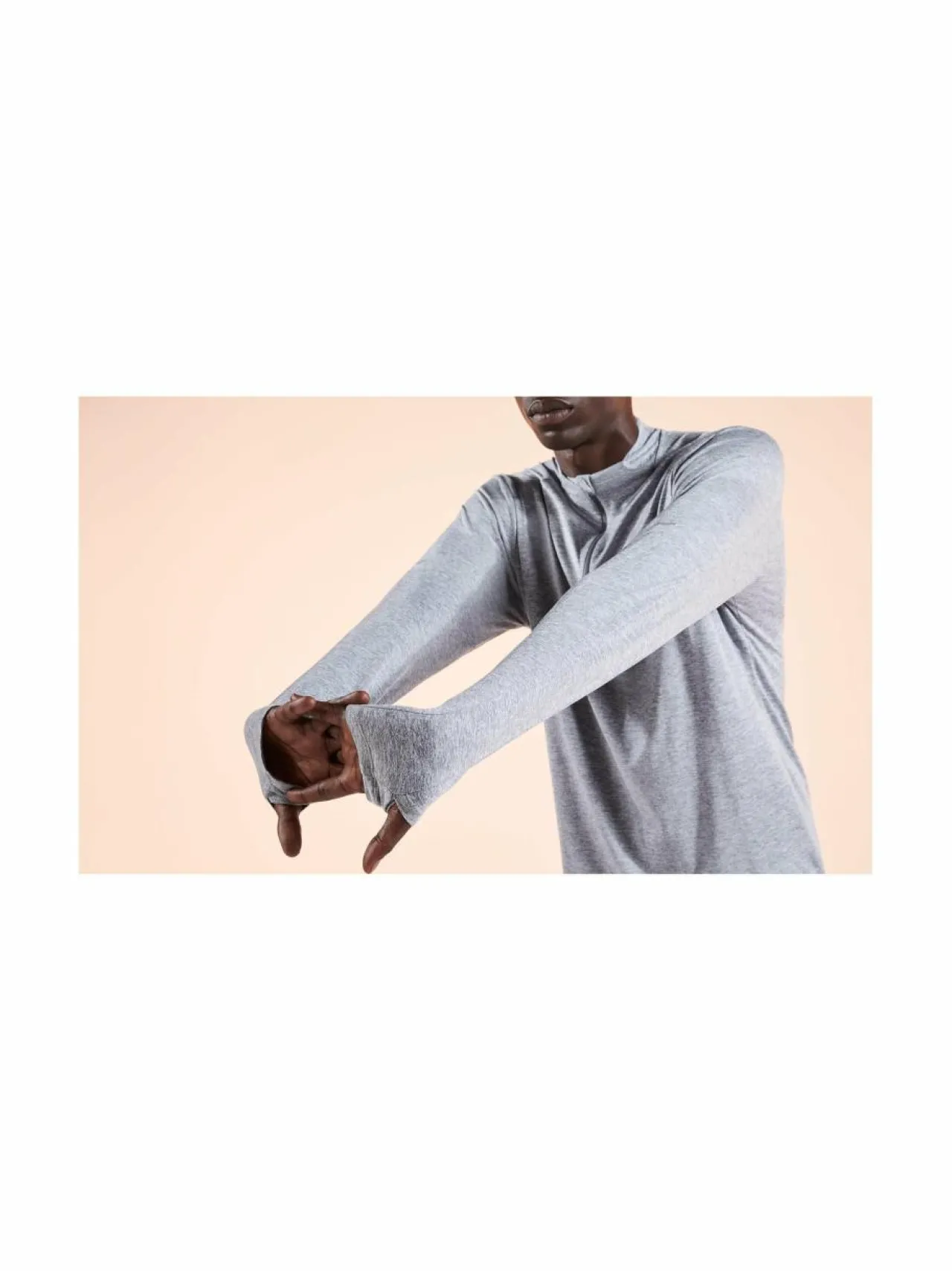Paidat, Hupparit & Colleget<Nike Dri-FIT 1/2-zip -treenipaita 084 SMOKE GREY/GREY FOG/REFLECTIVE SILV