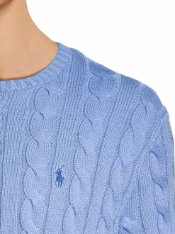 Neuleet<Polo Ralph Lauren Driver-palmikkoneule NEW LITCHFIELD BLUE