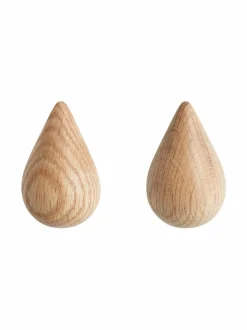 Naulakot & Koukut<Normann Copenhagen Dropit-koukku S, 2 kpl NATURE