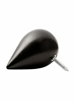 Naulakot & Koukut<Normann Copenhagen Dropit-koukku S, 2 kpl MUSTA