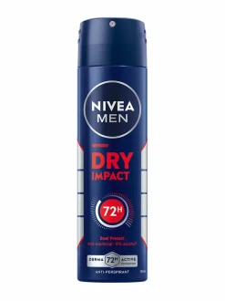 Deodorantit<NIVEA MEN Dry Impact Deo Spray -antiperspirantti, 150ml