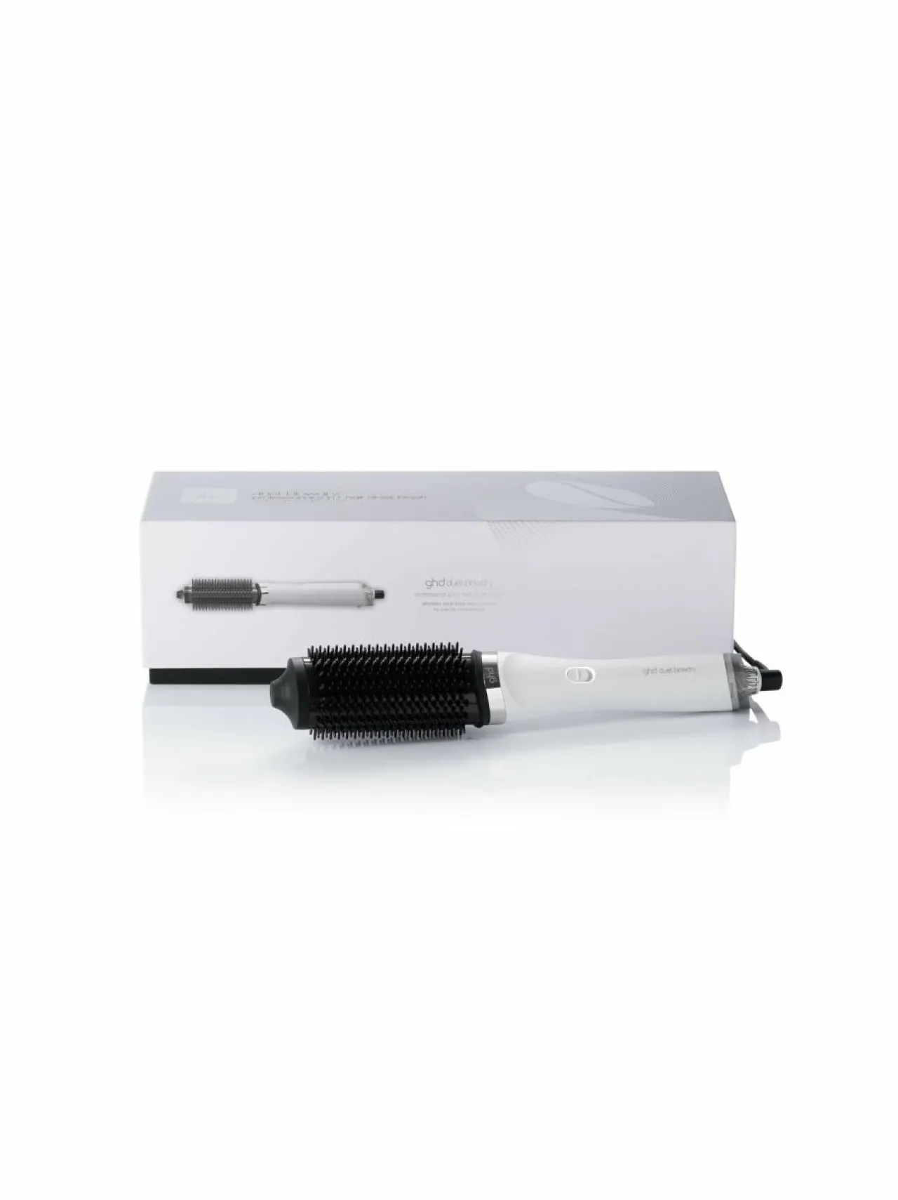 Hiustenhoitolaitteet|Hiustenhoito<GHD Duet Blowdry 2-in-1-hiustenkuivaajaharja WHITE
