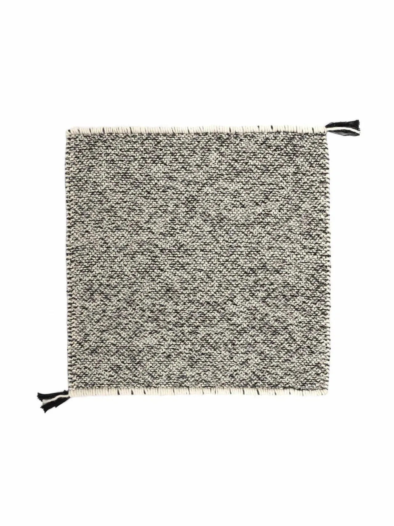 Matot<VM-Carpet Duo Rae -matto 7971 BLACK/WHITE BLACK/WHITE