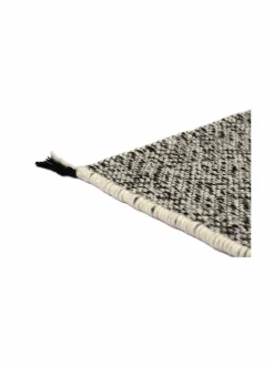 Matot<VM-Carpet Duo Rae -matto 7971 BLACK/WHITE BLACK/WHITE