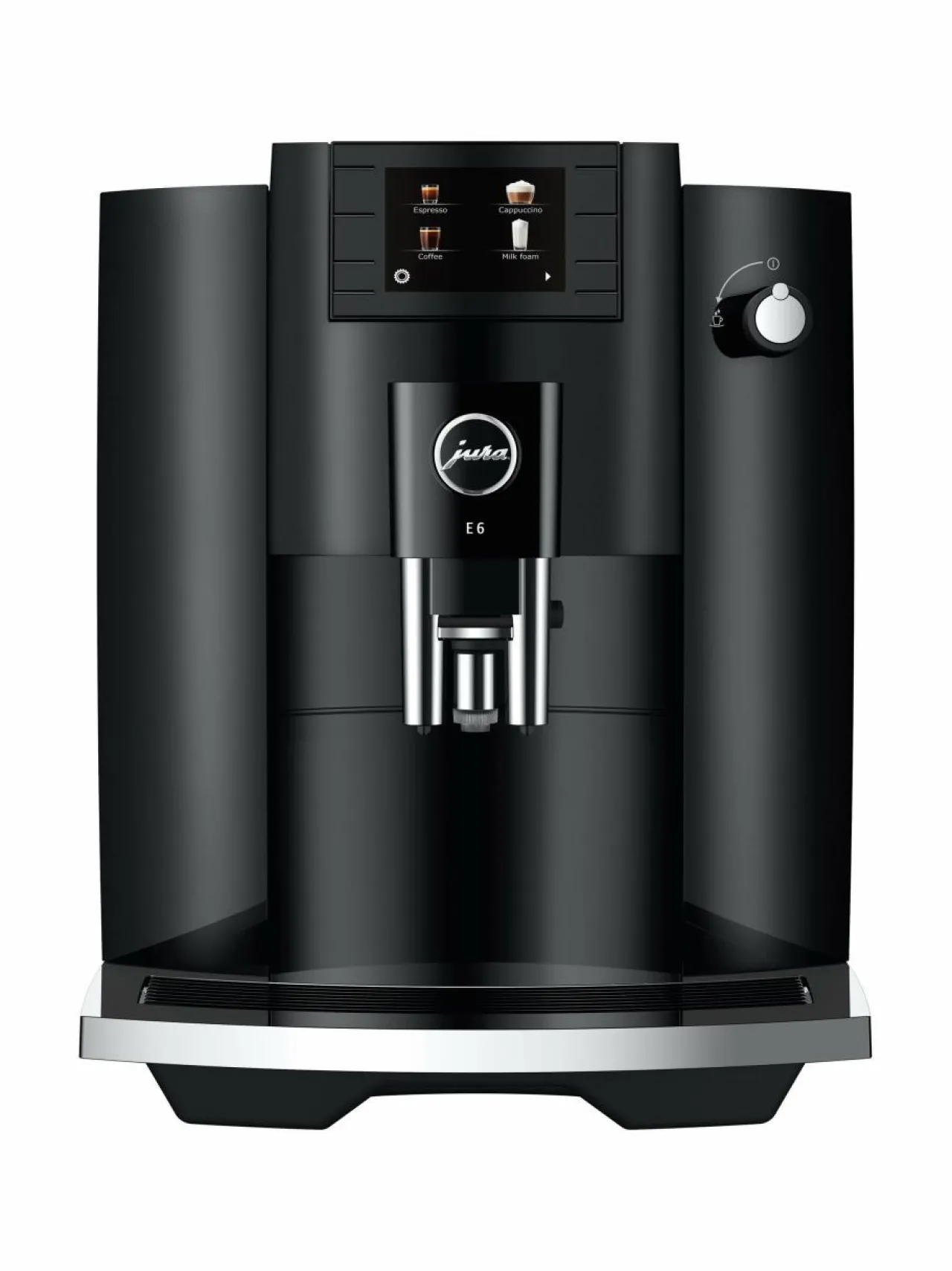 Kahvin- & Vedenkeittimet<Jura E6 Piano -kahviautomaatti BLACK