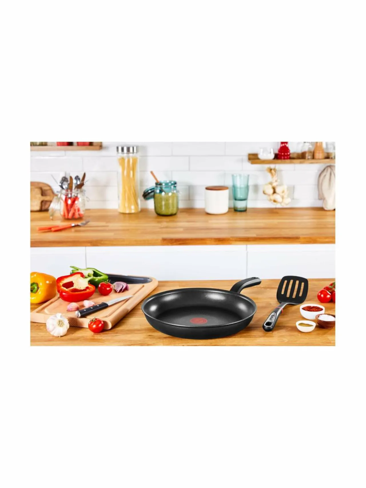 Keitto- & Paistoastiat<Tefal Easy Chef -paistinpannu 28 cm BLACK