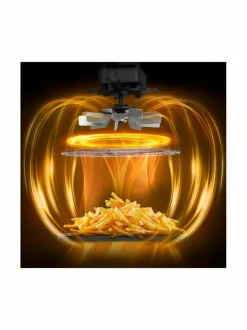 Muut Keittiölaitteet<Obh Nordica Easy Fry XL Surface Air Fryer -kiertoilmakypsennin, 1kg BLACK