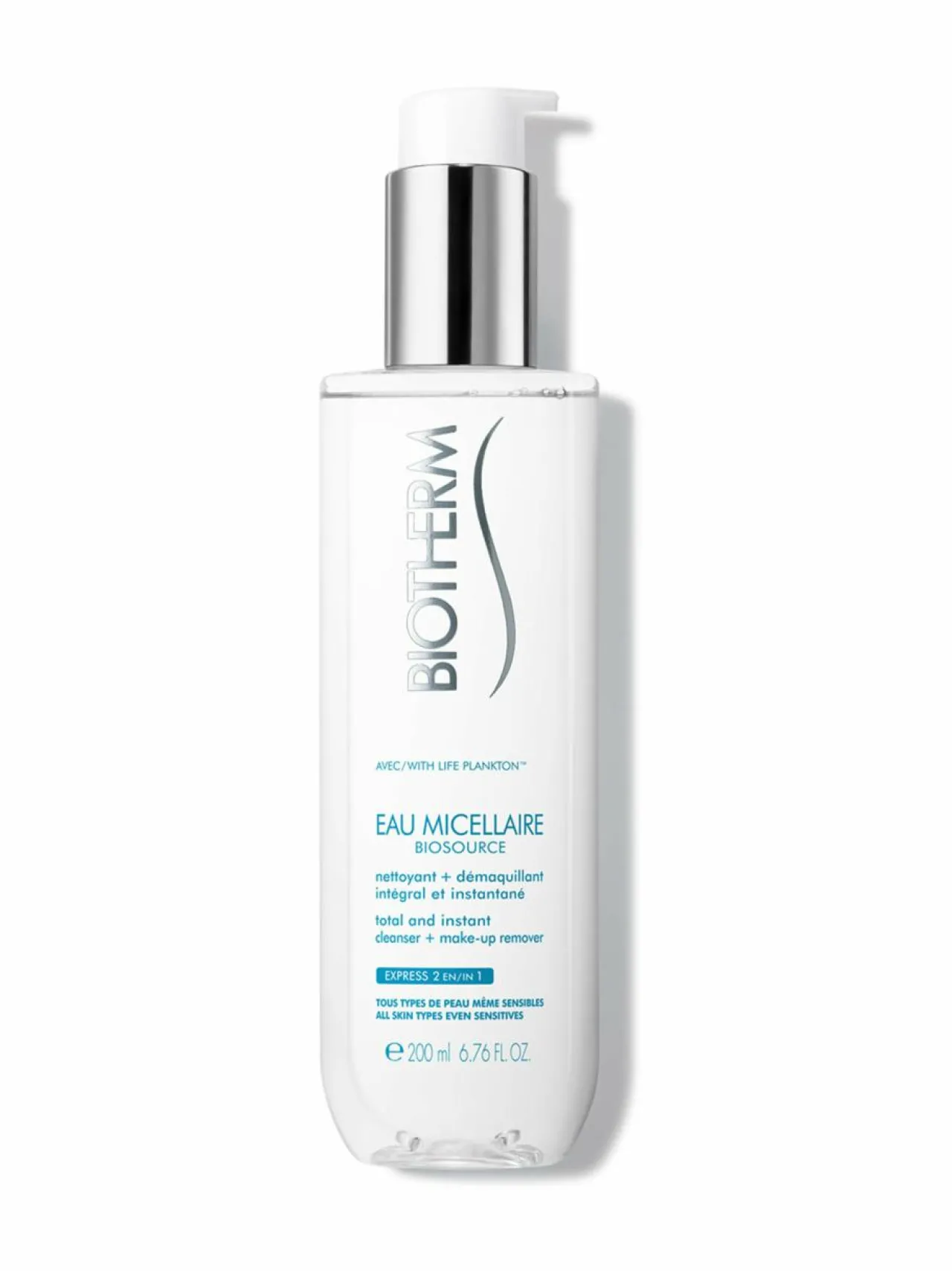 Biotherm Eau Micellaire -puhdistusvesi kaikille ihotyypeille 200 ml^ Kasvojenhoito