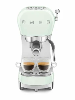 Kahvin- & Vedenkeittimet<Smeg ECF02-espressokone PASTEL GREEN