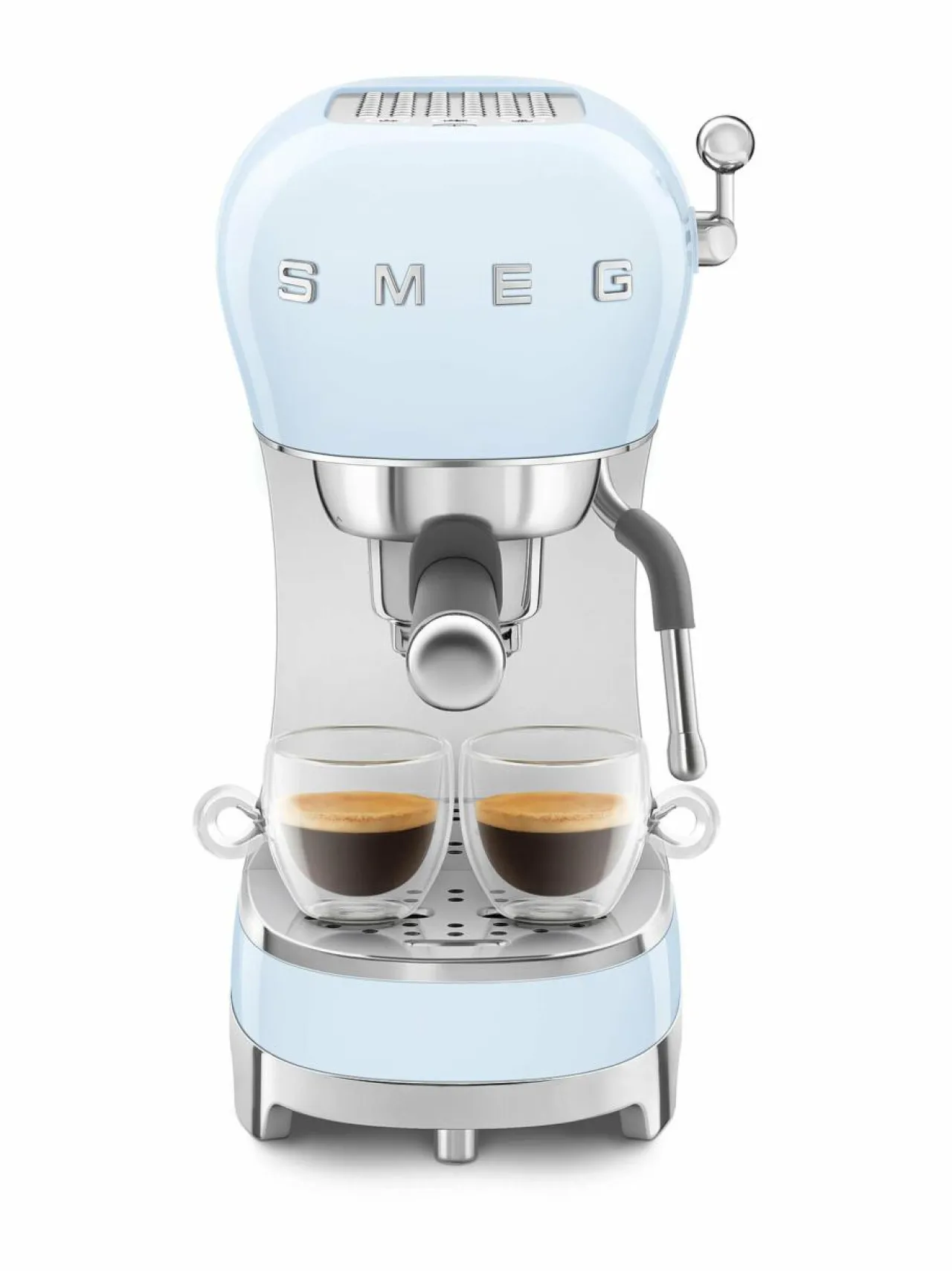 Kahvin- & Vedenkeittimet<Smeg ECF02-espressokone PASTEL BLUE