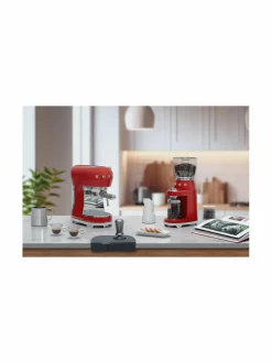 Kahvin- & Vedenkeittimet<Smeg ECF02-espressokone RED