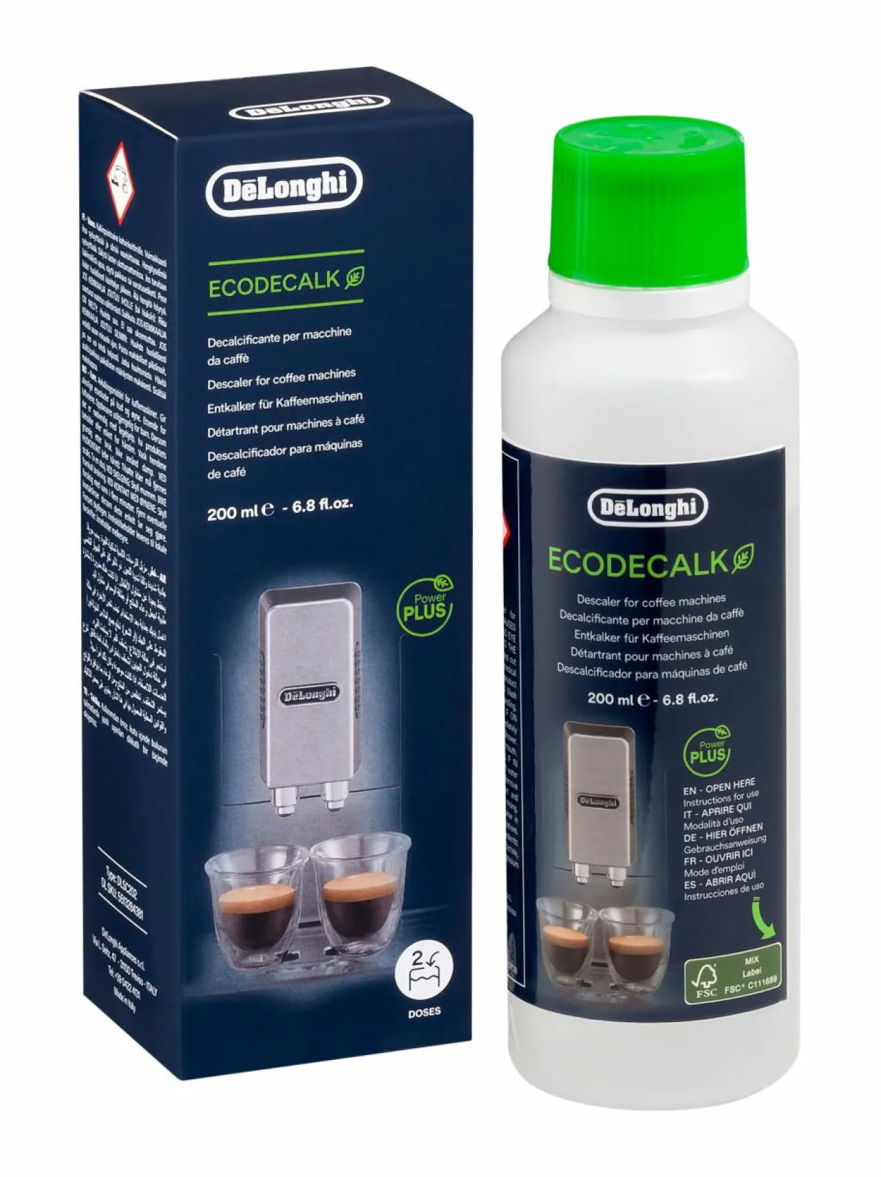 Delonghi EcoDecalk-kalkinpoistoaine 200 ml^ Kahvin- & Vedenkeittimet