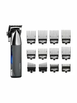 Hiustenhoitolaitteet|Hiustenhoito<Babyliss E996E Super X Metal Clipper -hiustenleikkuukone GREY