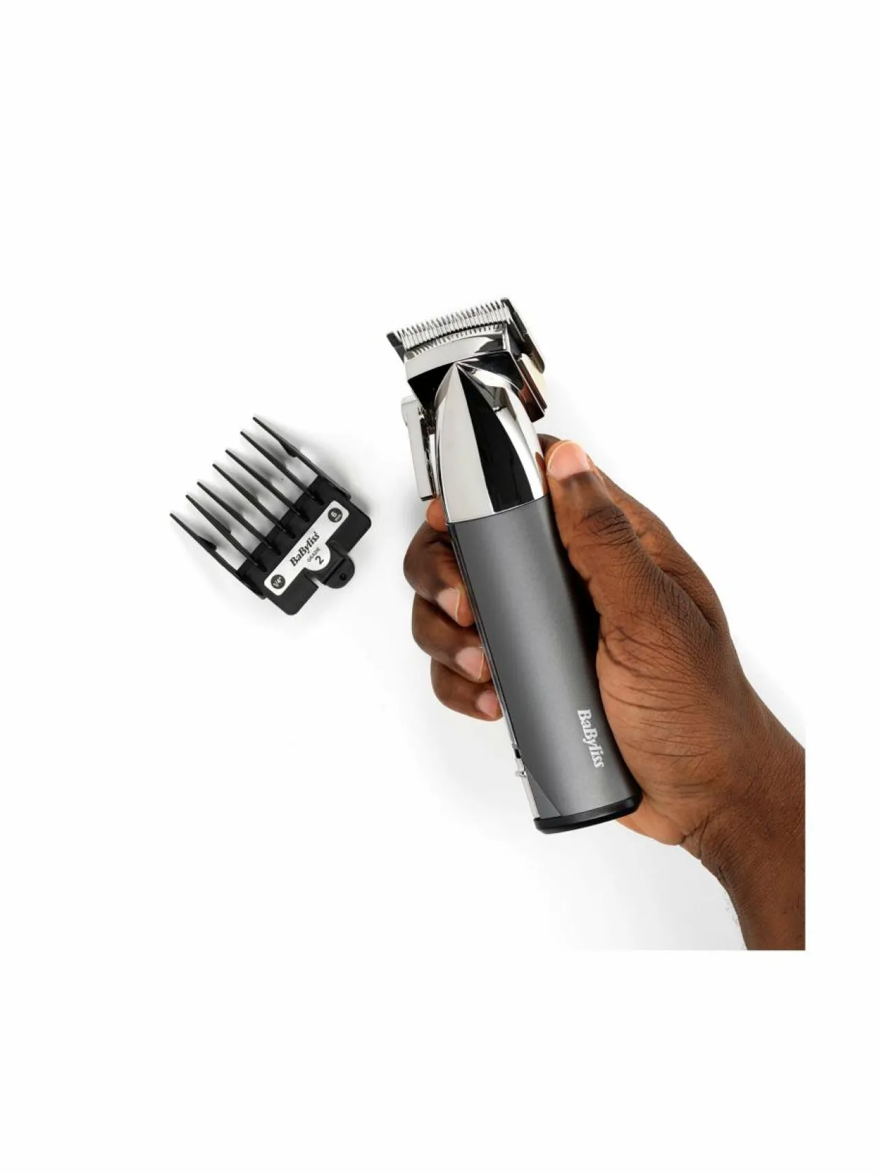 Hiustenhoitolaitteet|Hiustenhoito<Babyliss E996E Super X Metal Clipper -hiustenleikkuukone GREY