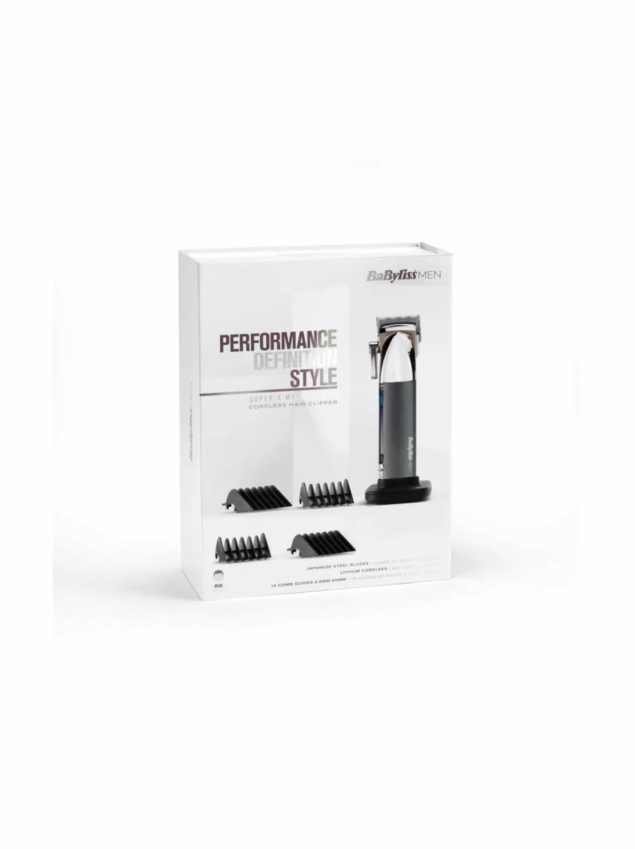 Hiustenhoitolaitteet|Hiustenhoito<Babyliss E996E Super X Metal Clipper -hiustenleikkuukone GREY