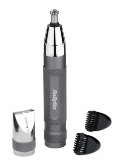 Ihokarvanpoisto<Babyliss E116E Super X-Metal Precision -trimmeri CHROME