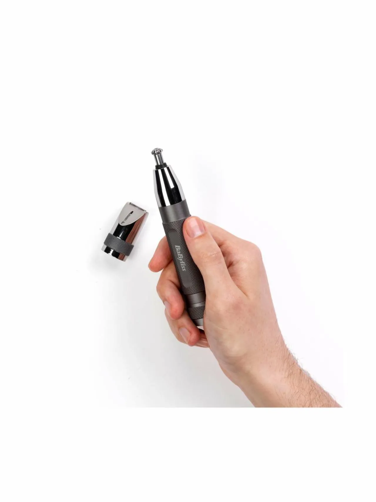 Ihokarvanpoisto<Babyliss E116E Super X-Metal Precision -trimmeri CHROME