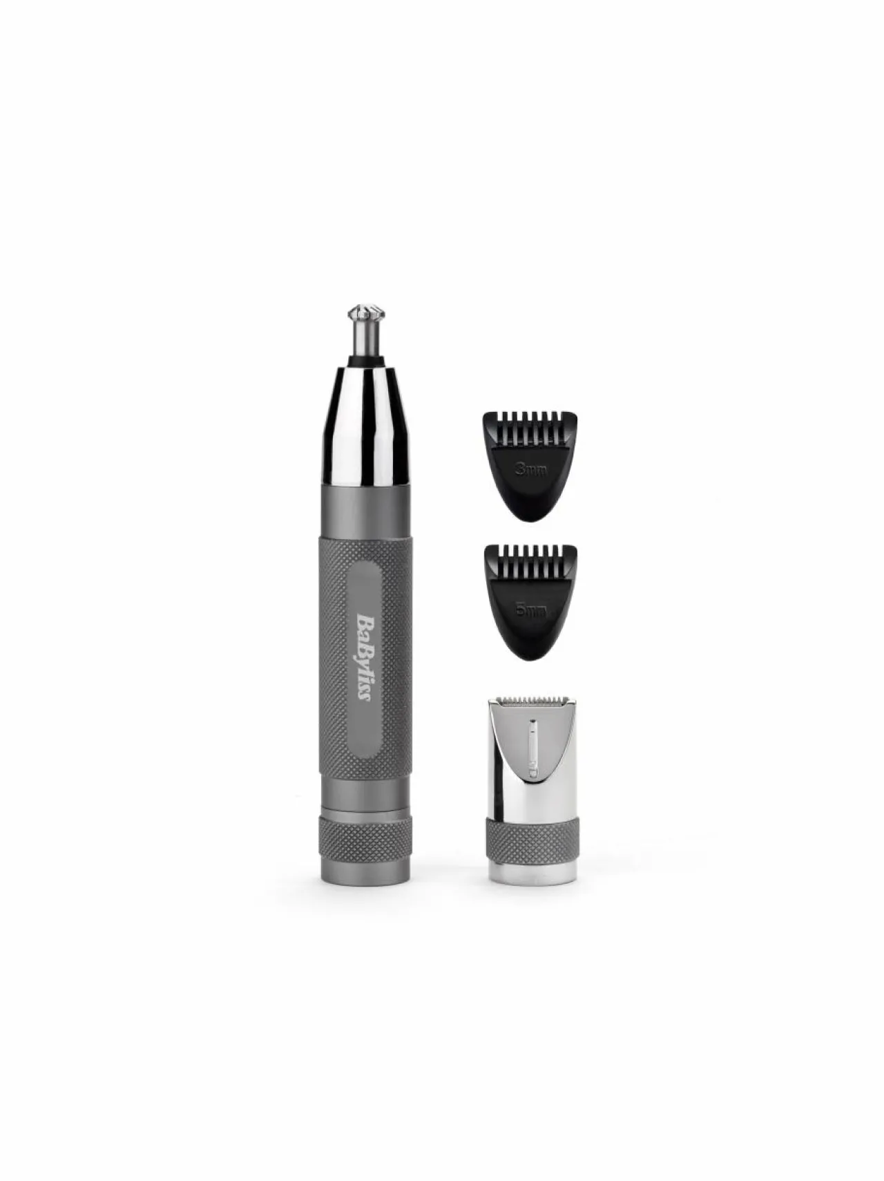 Ihokarvanpoisto<Babyliss E116E Super X-Metal Precision -trimmeri CHROME