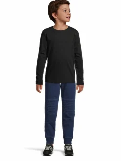 Farkut<Bogi Eino-farkkutyyliset biker-housut DEEP BLUE DENIM