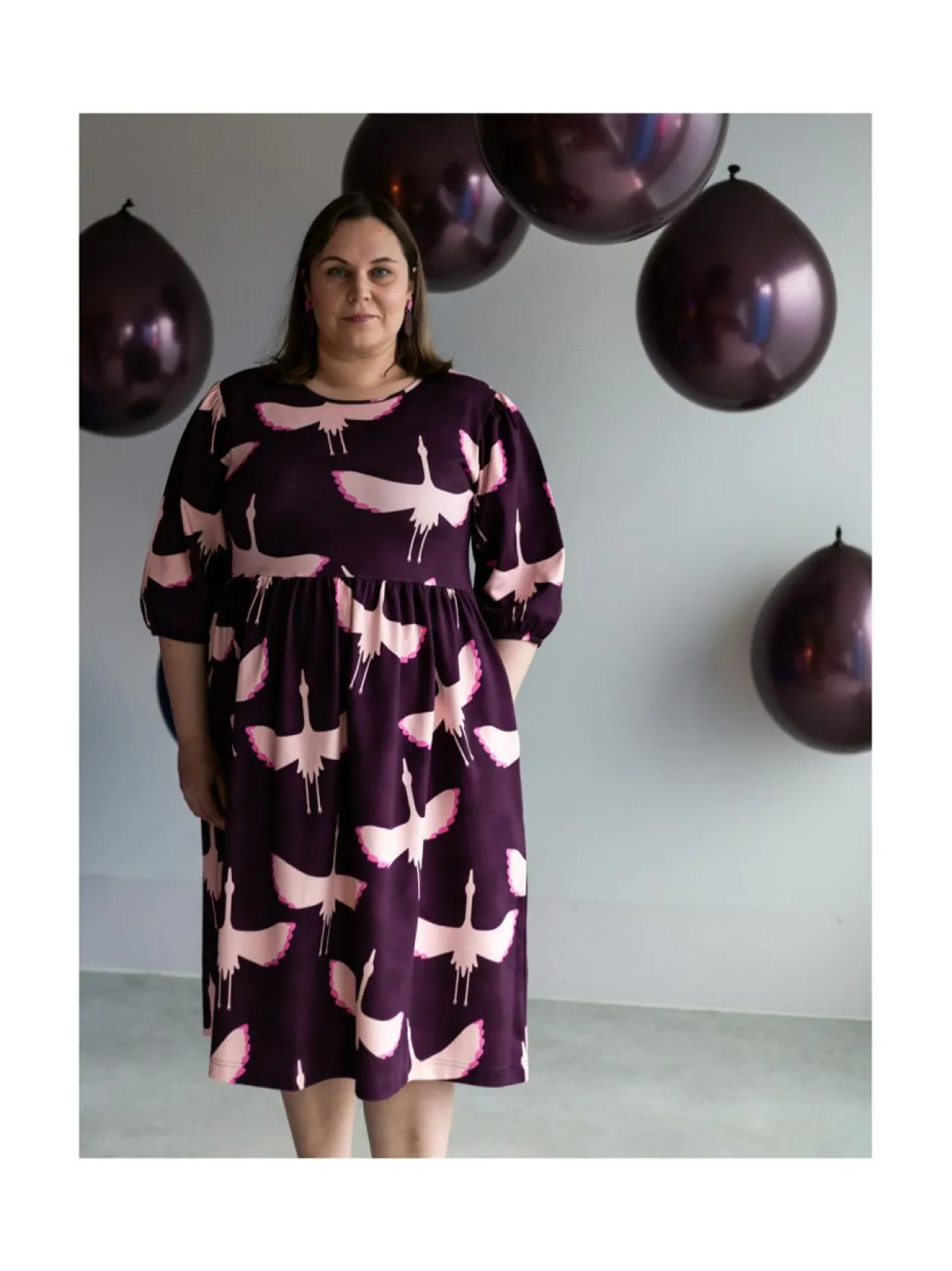 Isot Koot<YO ZEN Elisabet mekko, Rising Crane LUUMU