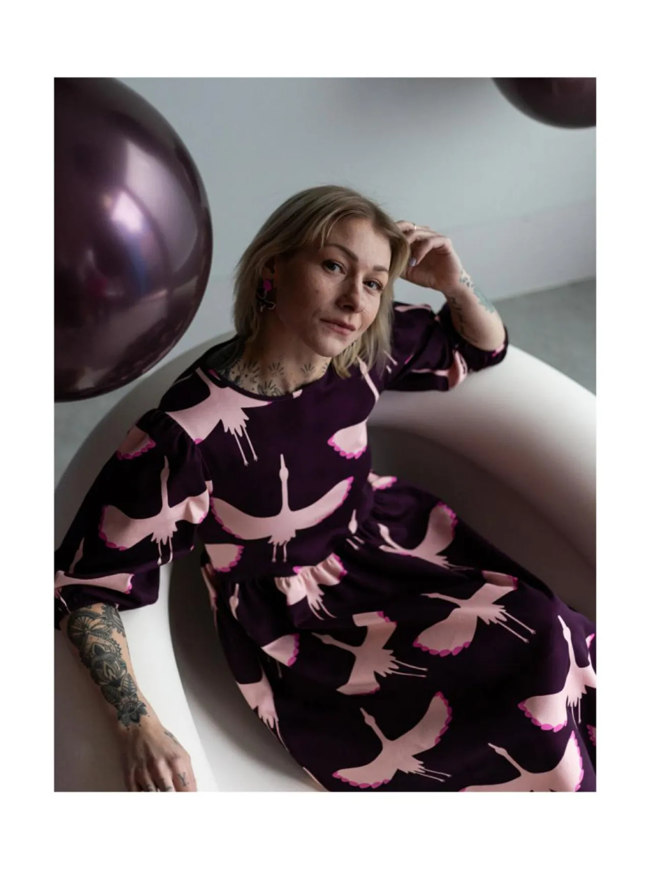 Isot Koot<YO ZEN Elisabet mekko, Rising Crane LUUMU