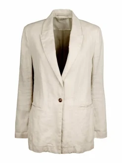 Bleiserit & Jakut<Stenströms Elisabeth-pellavatakki 210 LIGHT BEIGE