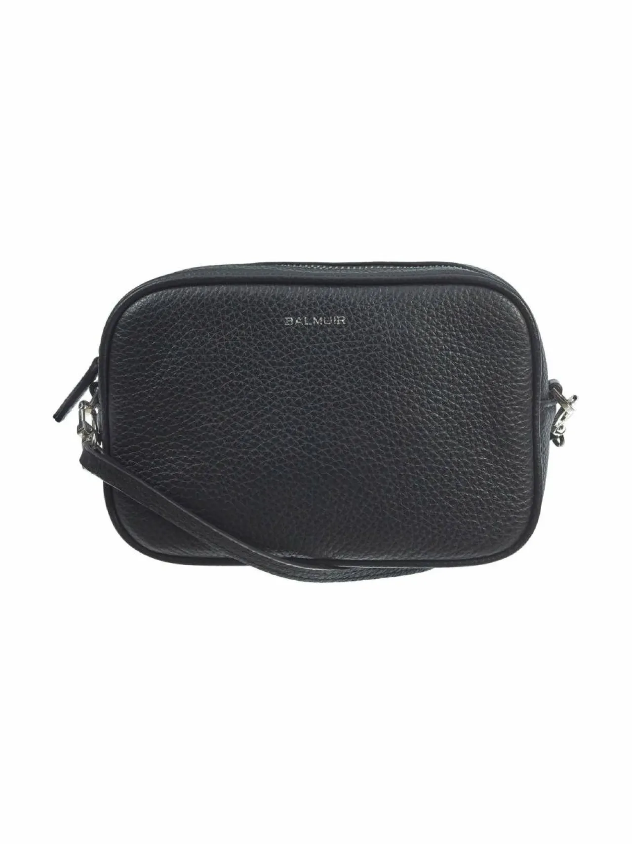 Käsilaukut<Balmuir Elise Camera -nahkalaukku 310S BLACK/SILVER