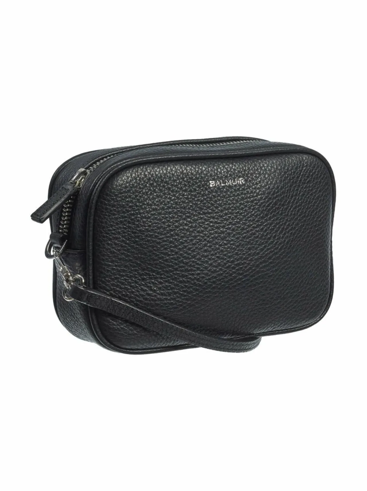 Käsilaukut<Balmuir Elise Camera -nahkalaukku 310S BLACK/SILVER