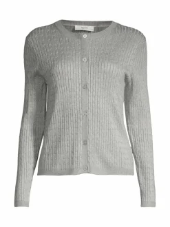 Neuleet<NOOM Eliza-neuletakki LT.GREY MEL