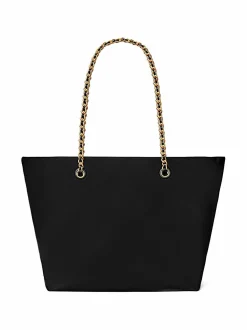 Shopperit<Tory Burch Ella Chain Tote -olkalaukku BLACK