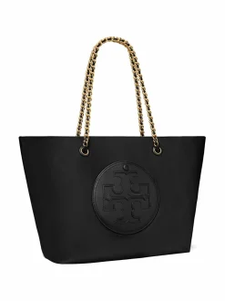 Shopperit<Tory Burch Ella Chain Tote -olkalaukku BLACK