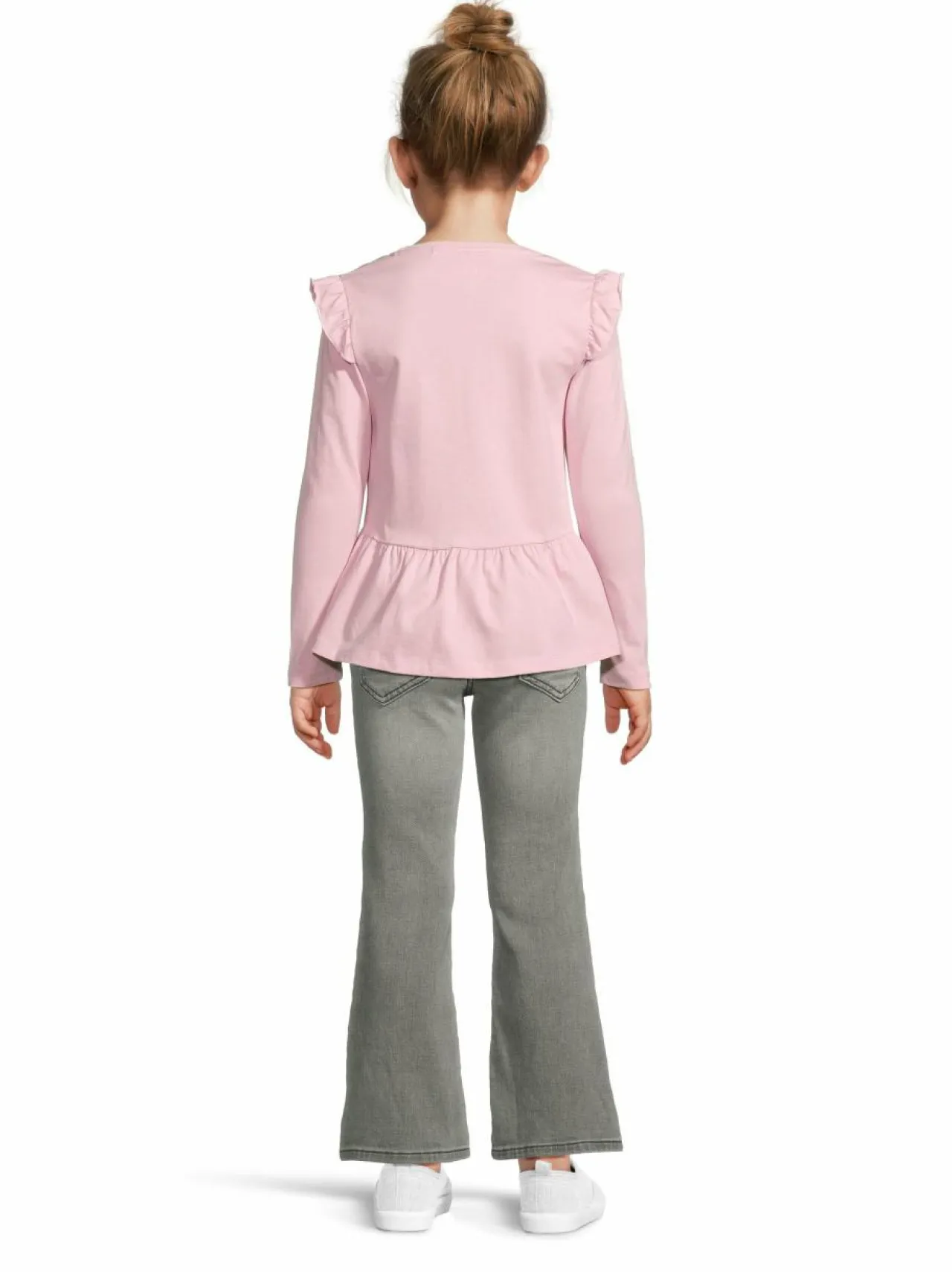 Pitkähihaiset Trikoopaidat<Bogi Elsa-peplum-paita SUGAR PINK