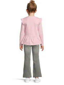 Pitkähihaiset Trikoopaidat<Bogi Elsa-peplum-paita SUGAR PINK