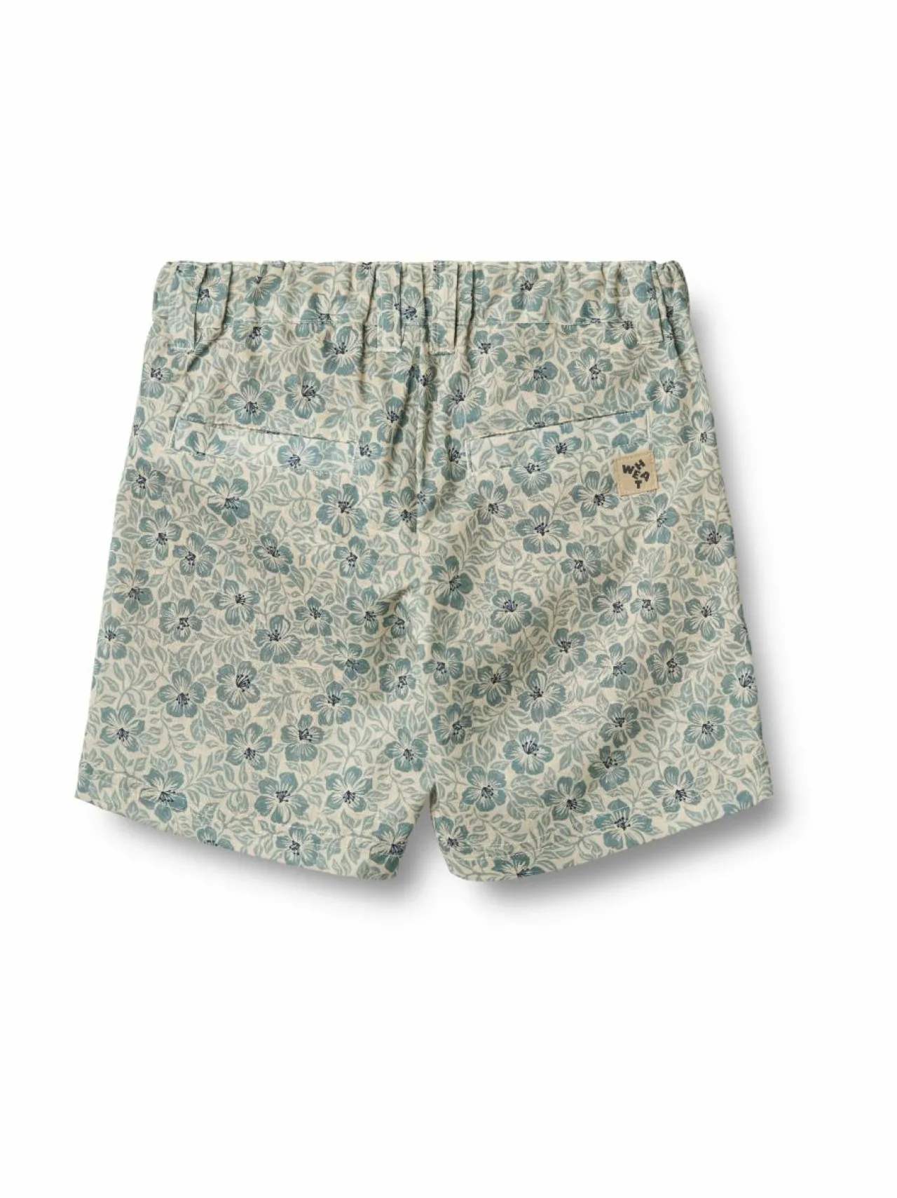 Shortsit|Shortsit<Wheat Elvig -shortsit 9412 AQUA HAWAII FLOWERS